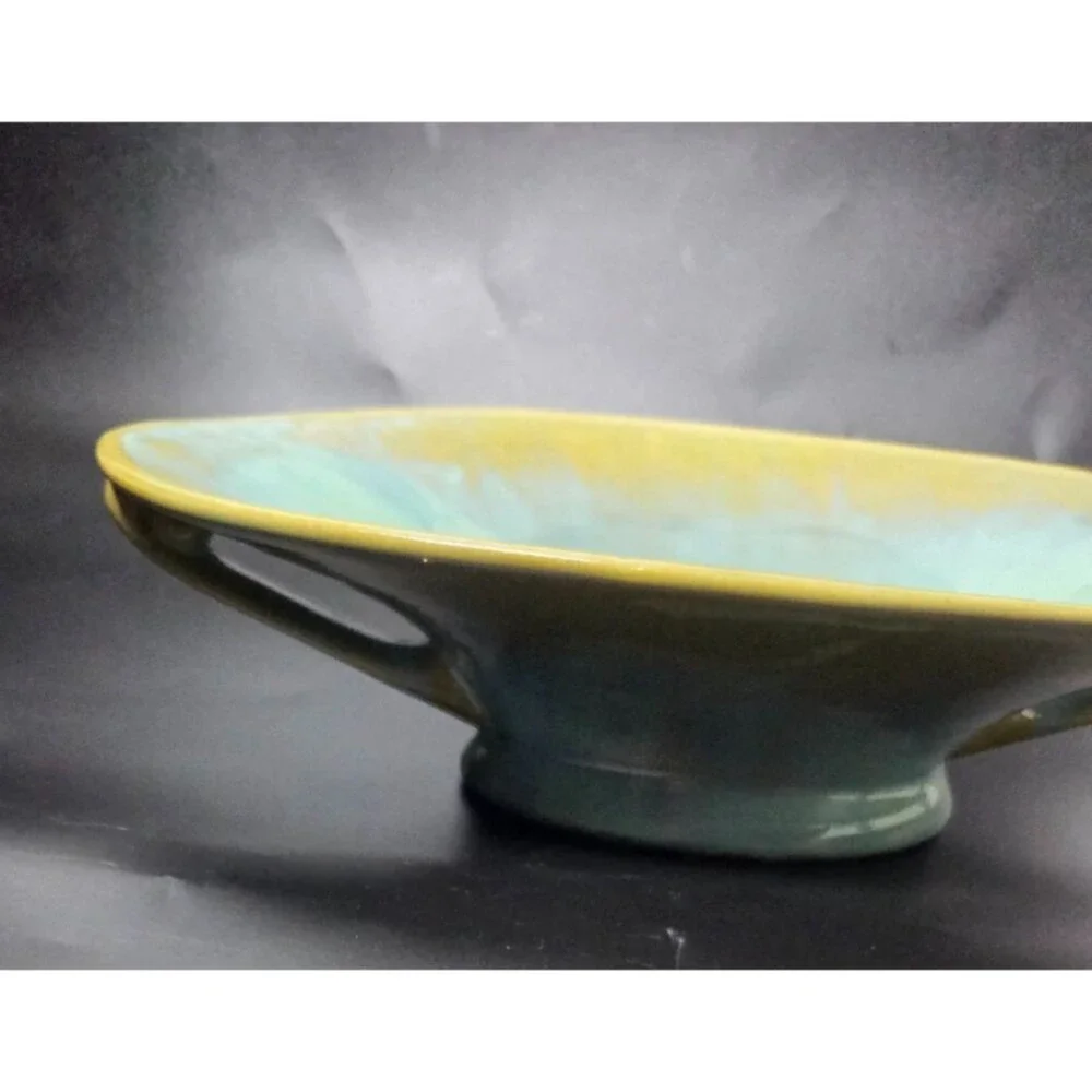 Antique Fulper Pottery Arts and Crafts Era Console Bowl